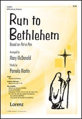 Run to Bethlehem SATB choral sheet music cover